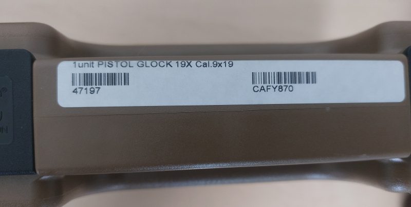 Pistolet GLOCK 19 X COYOTE kal. 9x19 - obrazek 10